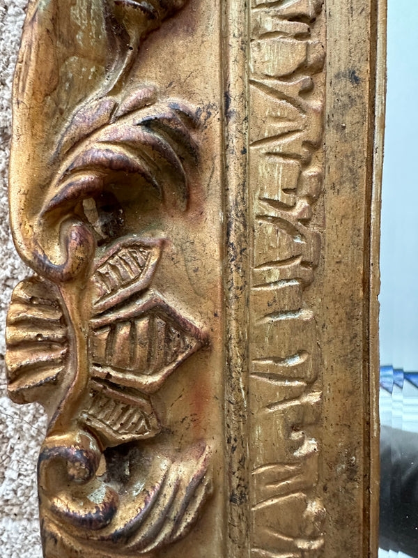 Carved Gold Mirror
