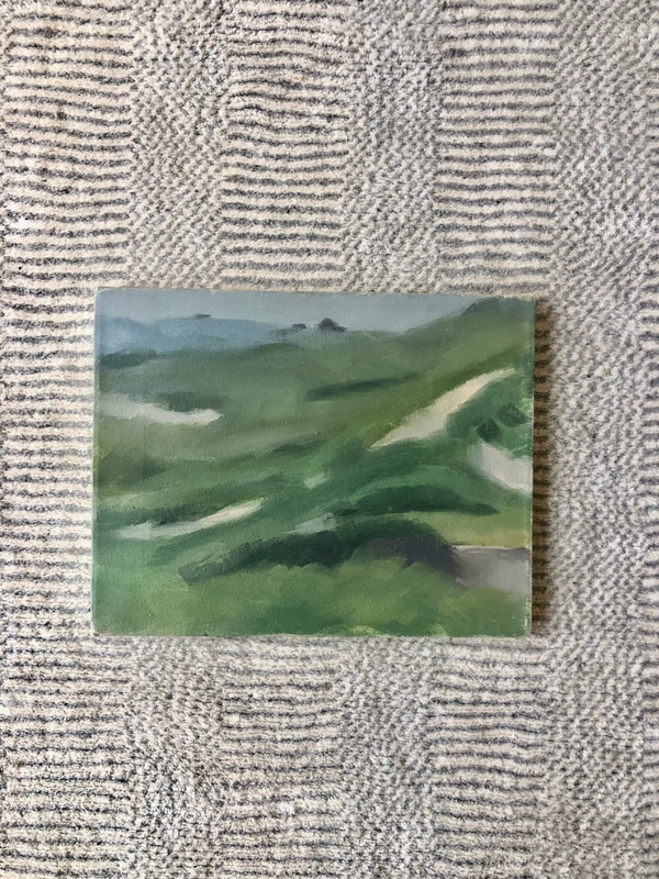 Vintage art landscape 2. Artist Barbara Melcher