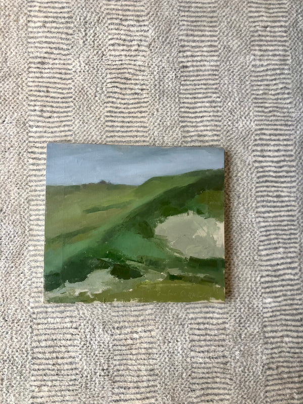 Vintage art landscape 3. Artist Barbara Melcher