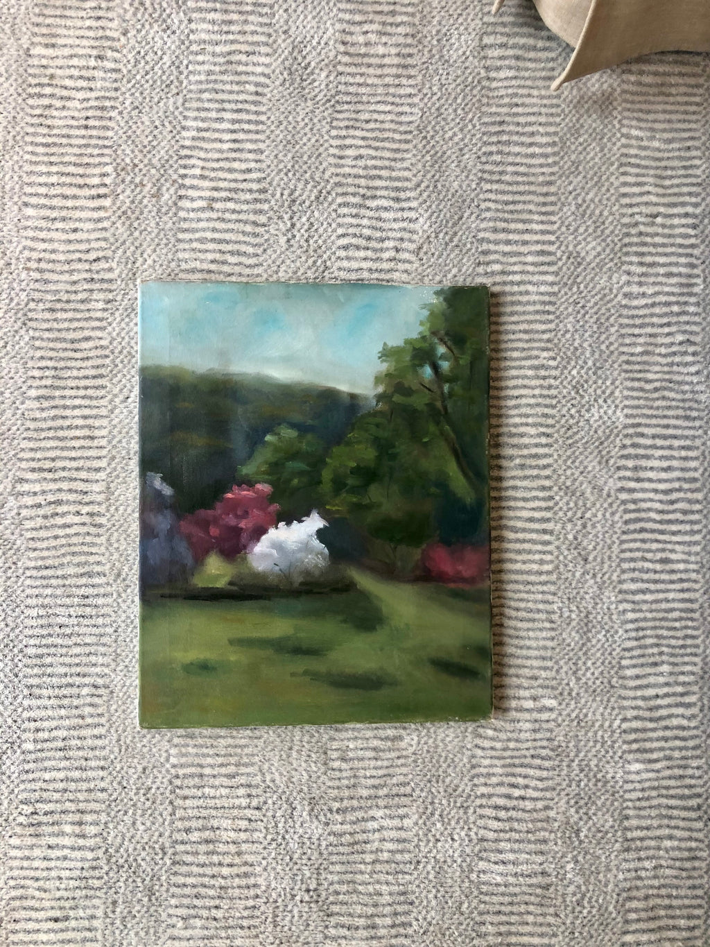 Vintage unsigned oil painting